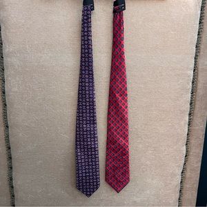 JEFFREY SCOTT Lot of 2 Vintage Ties